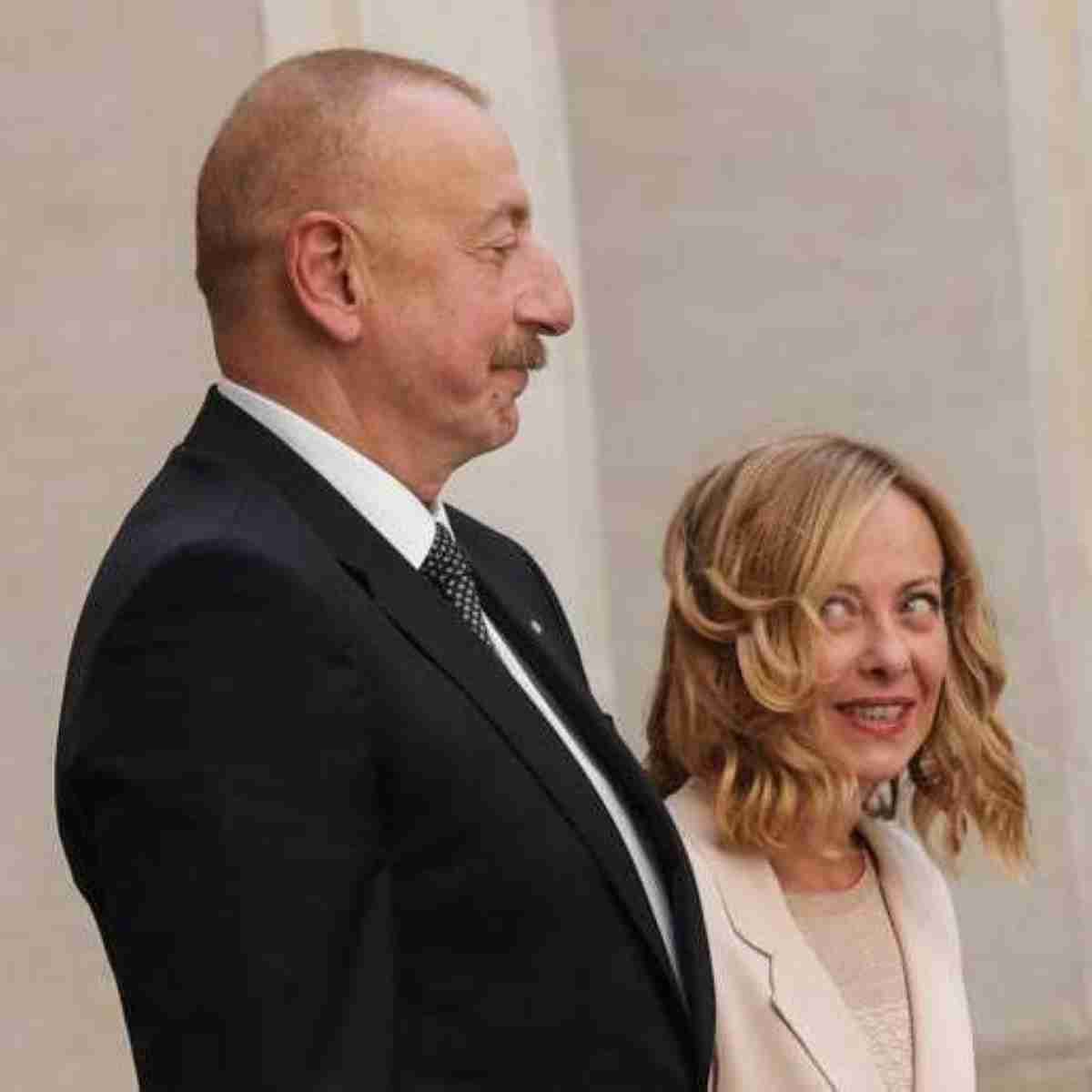 Aliyev e Meloni